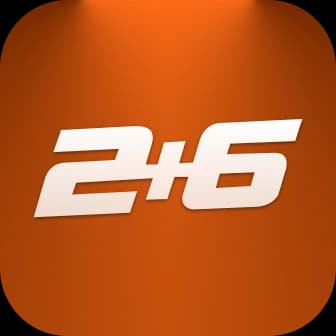 2+6 logo
